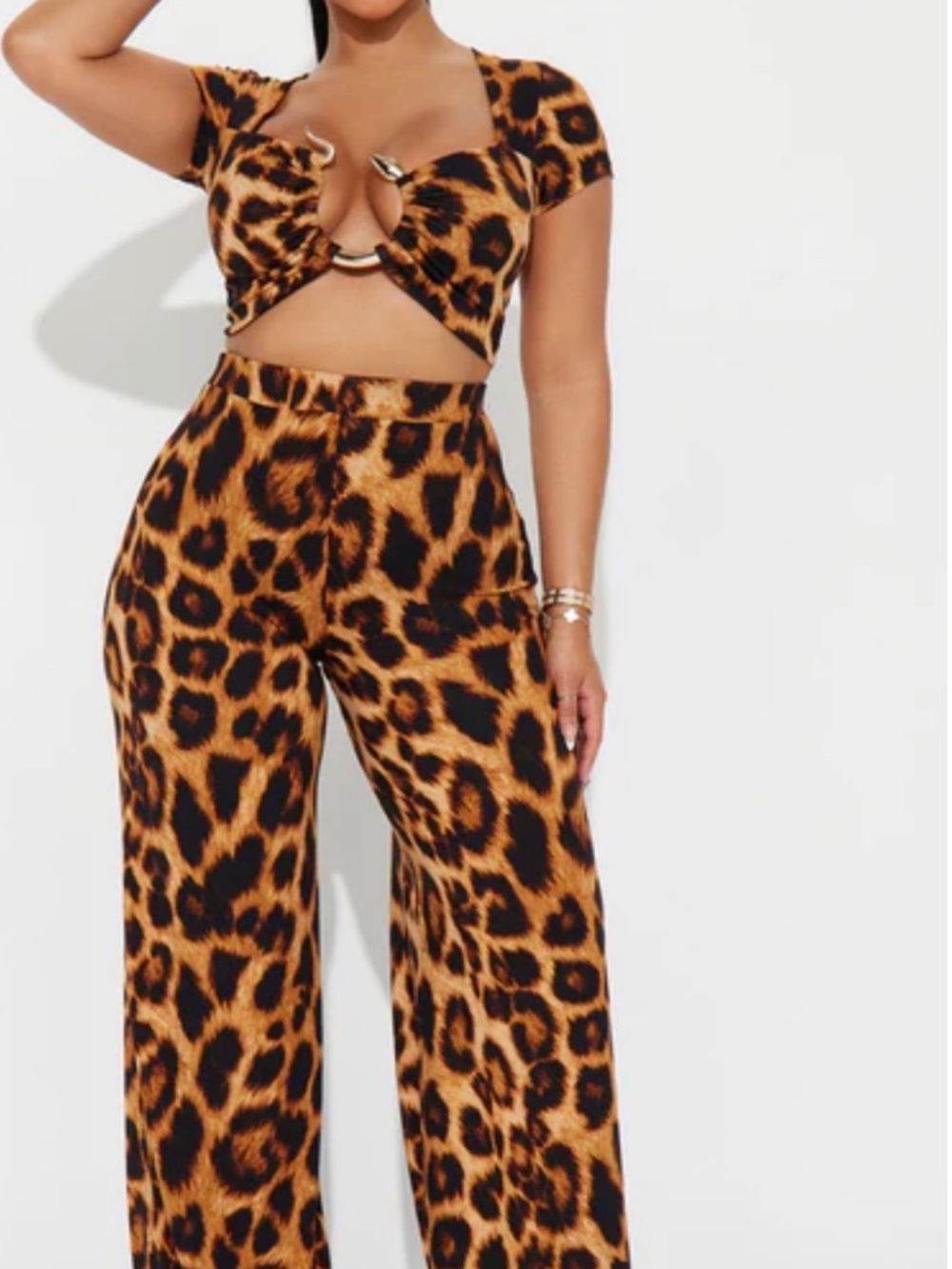 Fashionova leopard two piece - Picture 3 of 4